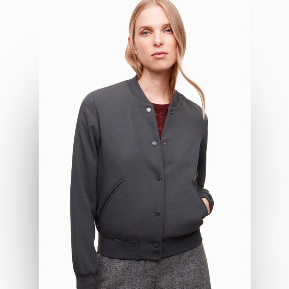 Aritzia Wilfred Poussin Bomber Jacket